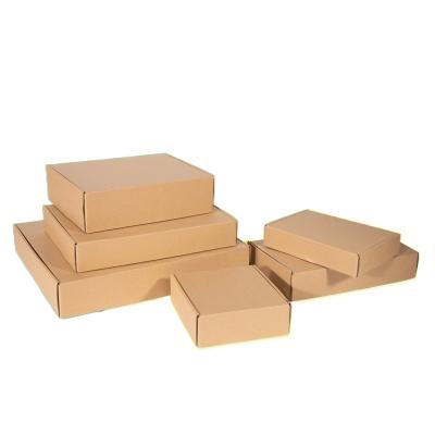 China Hot Sale Recyclable Packing Box Packing Box Semi High Rise Cardboard Box Recyclable Postal Corrugated Paper Box for sale