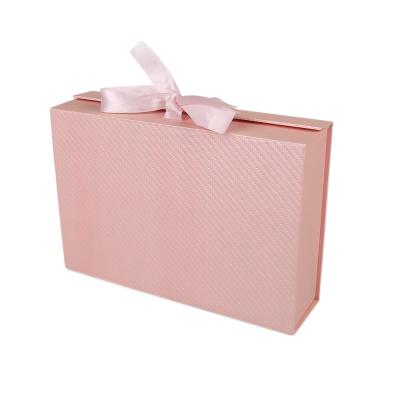 China Special Pattern Paper Folding Gift Box Magnet Book Box Underwear Storage Recyclable Woven Packing Box for sale