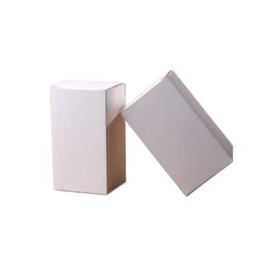 China Recyclable In Stock White Box Wholesale Neutral Color Box Small Custom Printinglg for sale