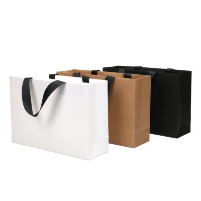 China Handmade Printing Shopping Paper Bags Custom Cocktail Packaging Pink Kraft Paper Bag With Your Own Logo for sale