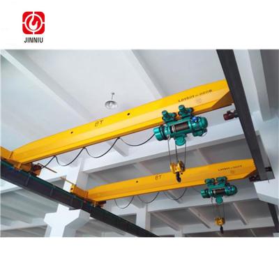 China Building Material Shops 20 Ton Cranes 3T Overhead Crane Electric Hoist Single Beam for sale