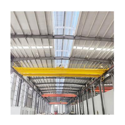 China 25 Ton Winch Trolley Crane 20 Ton Double Girder Overhead Bridge Bridge Crane 10 for sale