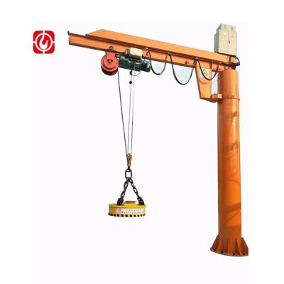 China Gantry Crane 2t 3t 5t Jib Crane With Electric Hoist Cantilever Earth Mounted Column Jib Crane for sale