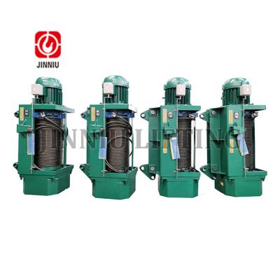 China Top Quality 380v 220v 2t6m 5t 9m 10T12m Electric Wire Rope Cable Hoist Hoist From Building Material Stores Jinniu China Workshop for sale