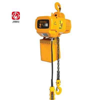 China Industrial Hotels 2 Ton 3 Ton 5 Ton Fixed Chain Electric Hoists For Workshop for sale