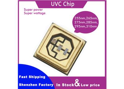 China ultraviolet 0.5w high power 3535 222 265nm 268nm 270nm 285nm smd Flat uv uvc led for sale