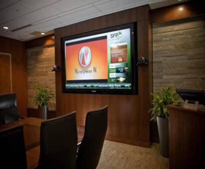 China 55 Inch Indoor Highlight Conference Room Digital Signage 600cd/m2 for sale