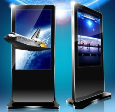 China Full HD 42” Wireless LCD Advertising Screens / Floor Stand Digital Signage Media Player for sale