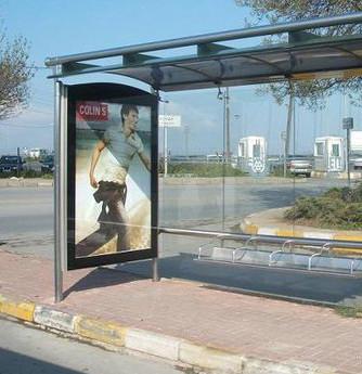 China Business Outdoor Digital Signage Displays / Digital Information Display For Bus Stops for sale