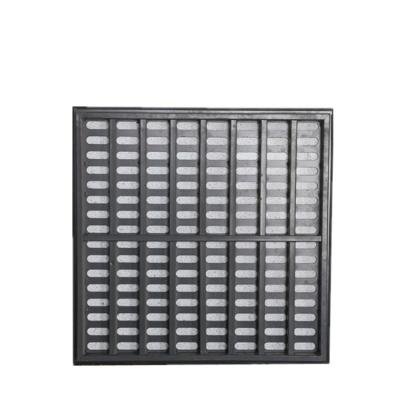 China OEM ODM Super Strong Airflow Perforated Panel Steel Perforated Raised Flooring For Warehouse Computer Room Data Center for sale