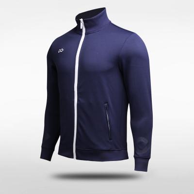 China Brand QUICK DRY UNISEX Slim Fit Cikers Simple Tracksuit Sports Jacket For Soccer Basketball Training Uniform for sale