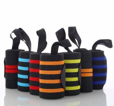 China Wholesale Adjustable Fitness Hand Weightlifting Wrist Wraps Custom Cross Fit For Weightlifting for sale