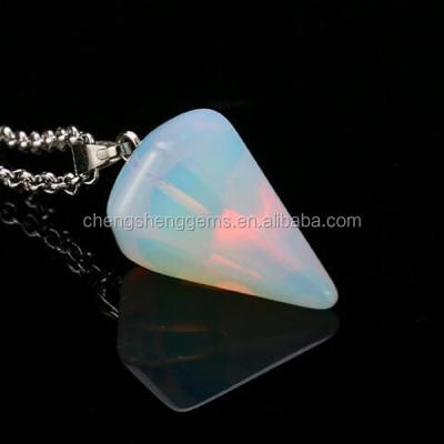 China China Customized Pendulum Synthetic Opal For Necklace Jewelry for sale