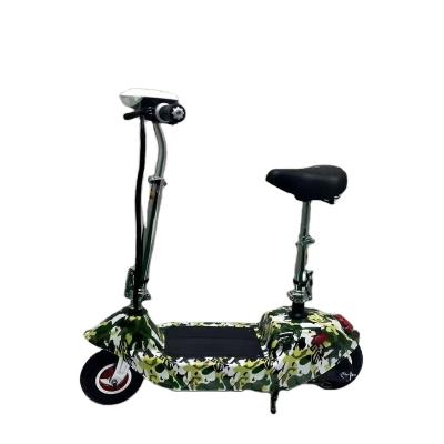 China Carbon Steel China Warehouse Stock Long Range 350W 48V Kick Foldable Motorcycles Electric Scooter For Unisex for sale