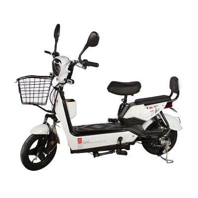 China Factory price fashion new design cheap steel chinese adult electric bicycle battery electric bicycle for sale