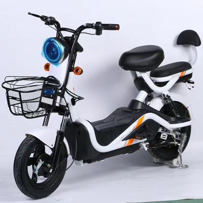 China Best Selling OEM Steel Customized Two Wheel Electric City Battery Motorcycle Bicycle for sale