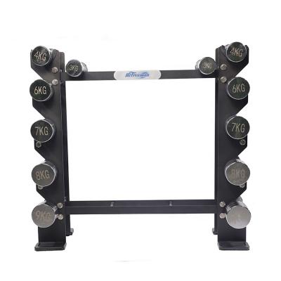 China Fitness Gymost Row Rack 3 Dumbbell Rack Newest Design High Quality And Superior Center/GYM Equipment for sale