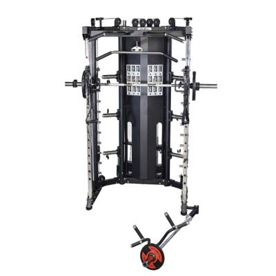 China Cheap And High Quality Multi Function Center / GYM Home Fitness Use Smith Machine Fitness Equipment With Weight for sale