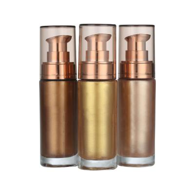 China Private Label Waterproof Custom Face Highlighting Contour Bar Waterproof Customized Makeup Powder Body Highlighter for sale