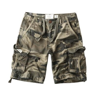 China High Quality Hot Selling Anti-wrinkle Mens Summer Jogger Camouflage Cotton Cropped Shorts For Men Casual for sale