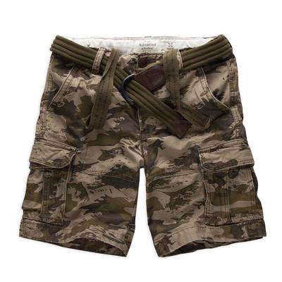 China Anti-wrinkle customized high quality mens casual camouflage cargo shorts made in china for sale