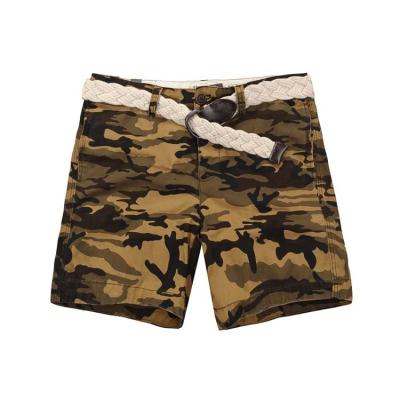 China Factory wholesale high quality Anti-wrinkle casual camouflage cargo three point shorts for men for sale