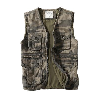 China Anti-wrinkle China wholesale price OEM men's 100%cotton custom casual autumn vest for sale