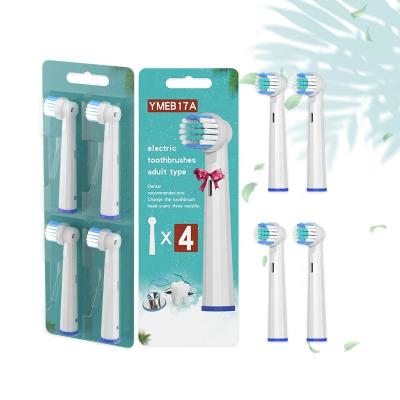 China Hotel Sales Exclusive Family Packed Rotary Head Adult Whitening Electric Toothbrush Compatible Electronic Heads Eb-17A/SB17A for sale