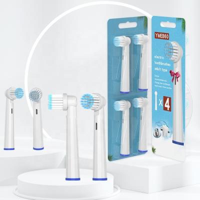 China Household Guangdong 4Pcs Variable Head Toothbrush Thoothbrush Electronic Toothbrush Head Hot Selling for sale