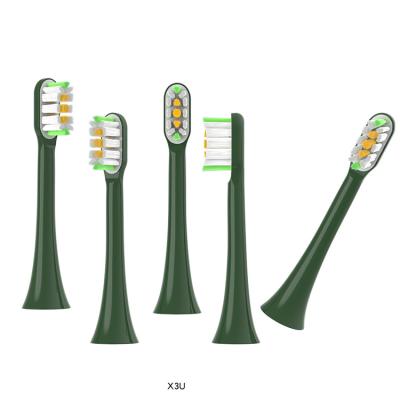 China Household Factory Wholesale Toothbrush Heads Dual Clean For Xiaomi Soo - X3U Case Copper Free for sale