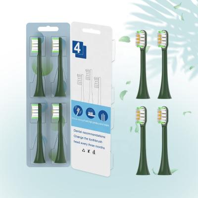 China Household Gently Stiffened Toothbrush SOO CAS X3/X3U Replaceable Multi Head Toothbrush Head for sale