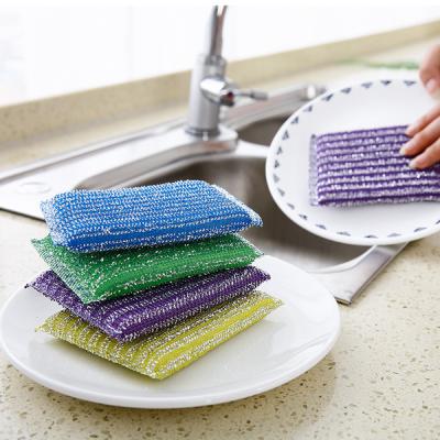 China Sustainable Thickening Rub Sponges Cleaning Cloth Kitchen Utensils Kitchenware for sale