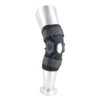 China 074101 Adult Orthopedic Buckle Adjustable Hinge Knee Brace for sale