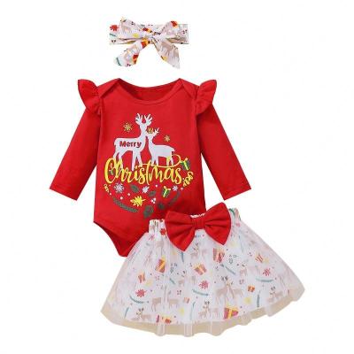 China First Christmas Baby Clothes Boys Breathable Christmas Clothes Baby Boys Christmas Clothes for sale