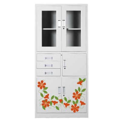 China Expandable Metal Clothing Storage Wardrobe Gym / School Cabinet Steel Locker for sale