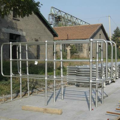 China Easily Assembled Industry Used Ball Joint Railing Brackets Connect To Steel Grating At Factory Price for sale