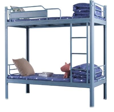 China Dorm Bed Full Metal Stainless Steel Aluminum Adult Dorm Bed Double Steel Bunk Bed for sale