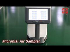 Cleanroom Microbial Air Sampler Baseplate Adjustable For Pharma