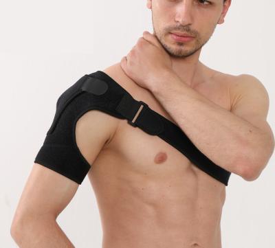 China Adjustable Right/Left Shoulder Support Brace Sports Basketball Fitness Shoulder Protector for sale