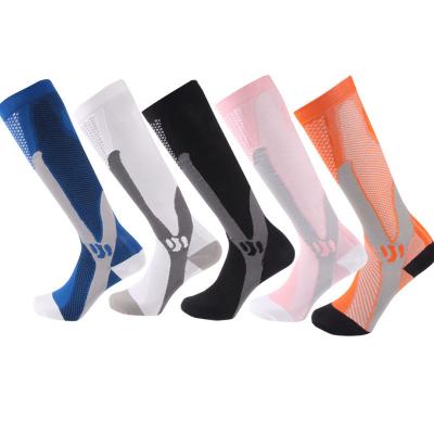 China Breathable Amazon Compression Socks For Outdoor Running And Cycling For Men And Women for sale