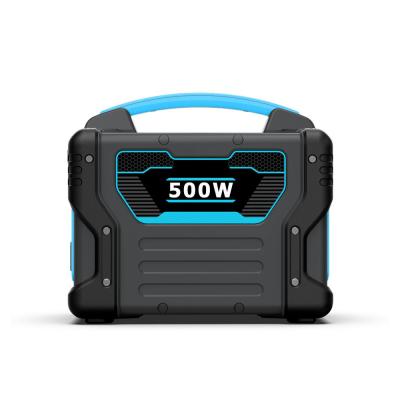 Chine onde sinusoïdale pure légère portative rechargeable de centrale 500w 110v MPPT pour le camping à vendre