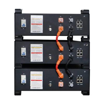 China des Gestell-15360wh Gestell-Berg-Lithium-Batterie Berg-Solarder batterie-51.2V Ip20 wasserdichte zu verkaufen