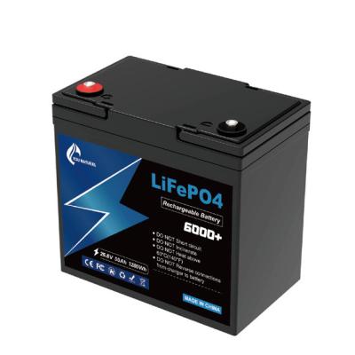 China Deep Cycle 24V Lifepo4-batterijpak 50ah lithiumbatterij oplaadbaar Te koop