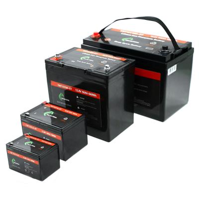 China UL1642 IEC62133-certificeringen 12V LiFePo4-batterij 7,5ah tot 100ah 1280Wh Te koop