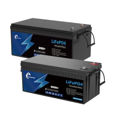 China Bateria Lifepo4 ciclo profundo 12V 200ah 300ah 4000Wh bateria Lifepo4 à venda