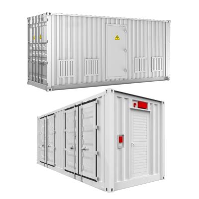 China Industriële commerciële energieopslag ESS aangepast 20ft 500KW container energieopslag systeem Te koop