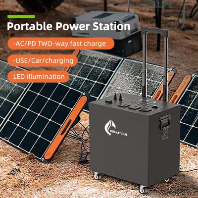 Chine Une centrale électrique portable rechargeable de haute capacité de 2500Wh de capacité pure à vendre