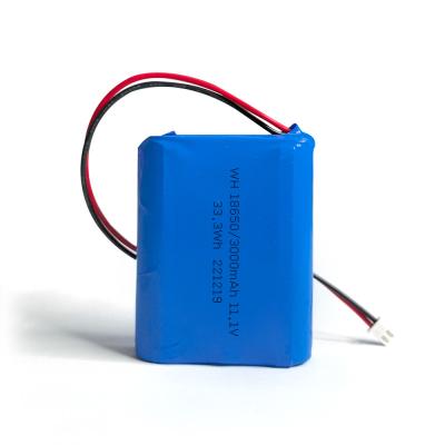 China 18650 Bateria de lítio 3.7v 7.4v 11.1v Bateria de lítio 800mah 1200mah 1800mah 2000mah 3000mah à venda