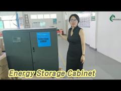 ESS Energy Storage Cabinet 30W 60kW Waterproof With Lithium Ion Phosphate Battery