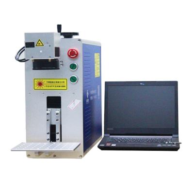 China Laser Marking Machine Price 20W Small Portable Fiber Laser Marking Machine For Metal Stainless Steel for sale